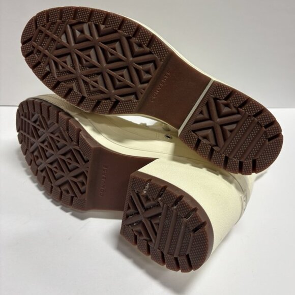 Converse Women’s Chuck 70 De Lux Heel Sneakers White, Size 9 M - Picture 5 of 6